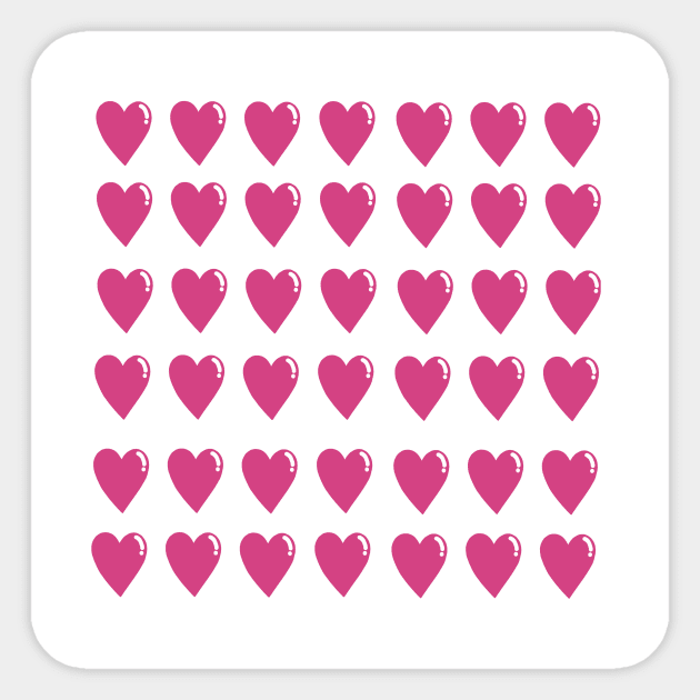 Heart hearts pink love Sticker by camilovelove